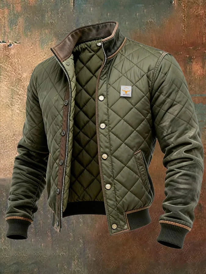 DOUCE & MIDA™ | VESTE MATELASSÉE CLASSIQUE POUR HOMME