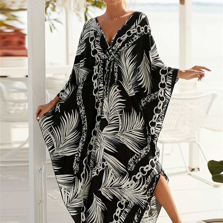 Robe longue en bambou Tropical Resort