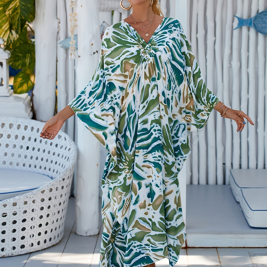 Robe longue en bambou Tropical Resort