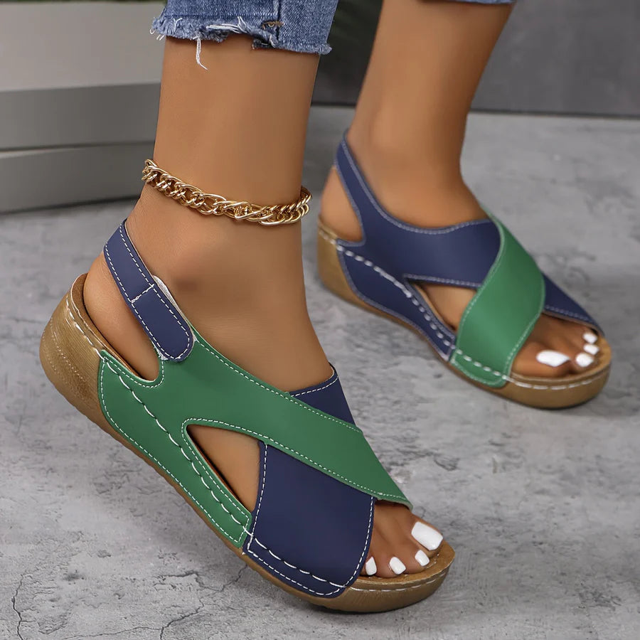 LAURA | SANDALES COMPENSÉES