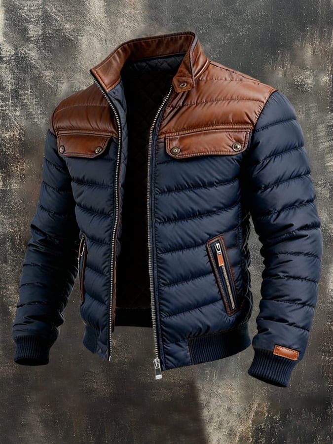 MIDA PARIS™ | WARME GESTEPPTE WINTERJACKE FÜR HERREN