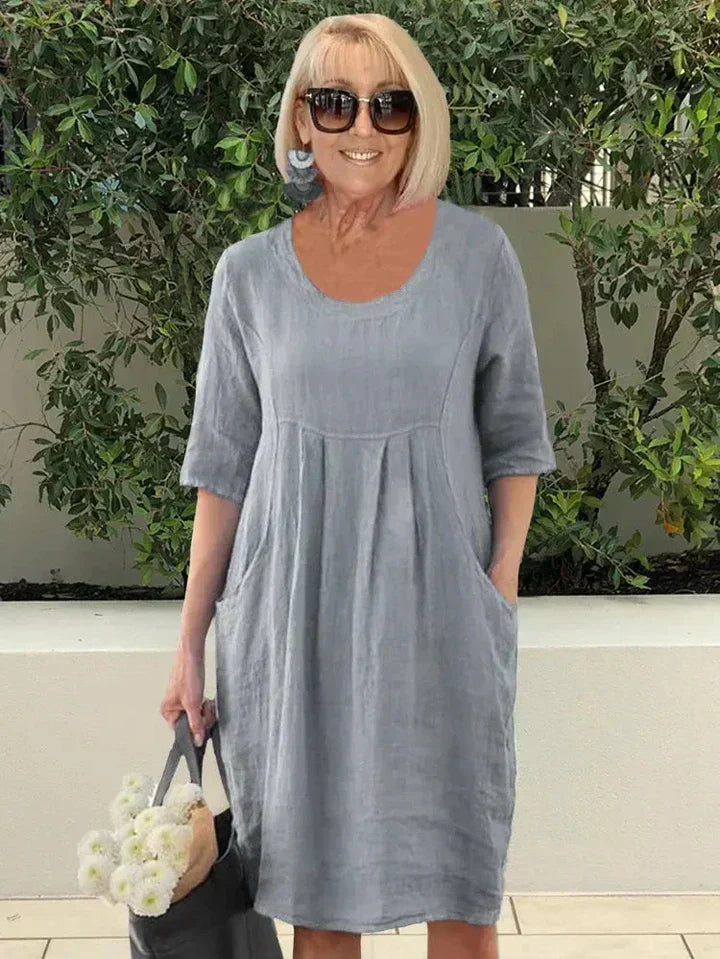 VIOLET™ | LOOSE DRESS WITH POCKETS