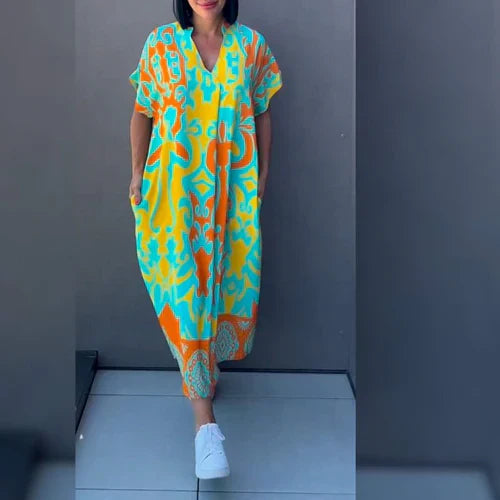 Elena™ l – Robe Fleurie Élégante pour un Look Romantique et Raffiné