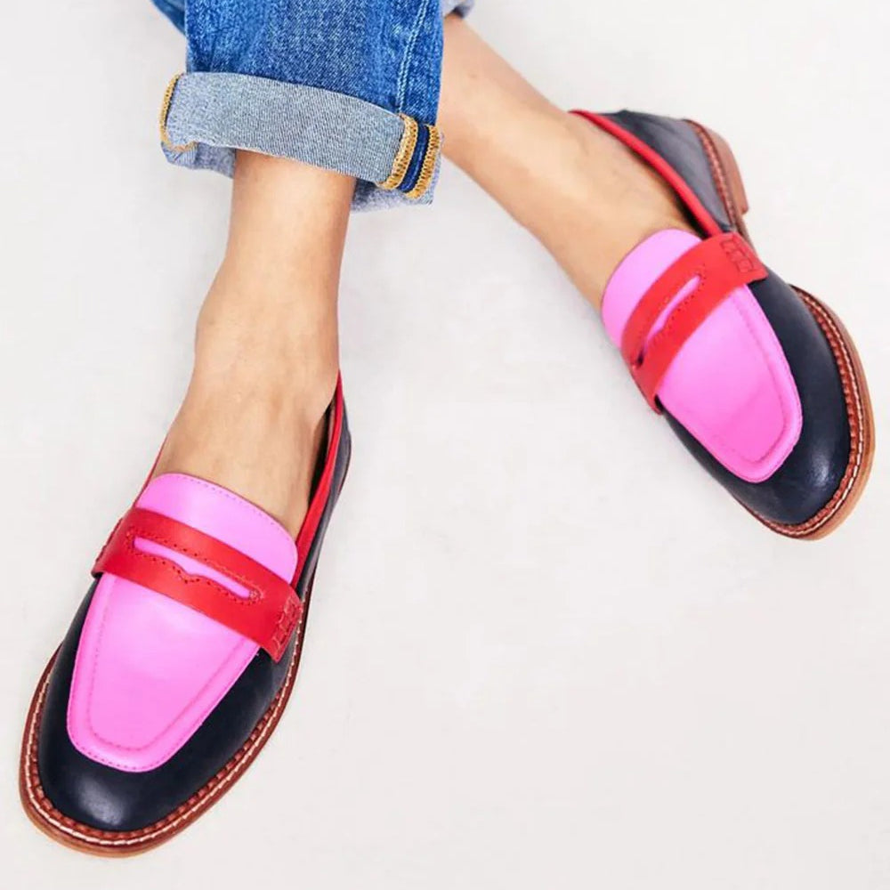 FAIUS™ | LOAFERS WITH COLOURFUL DETAILS