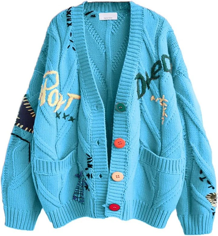 GABRIELLA – KNITTED CARDIGAN FOR WOMEN