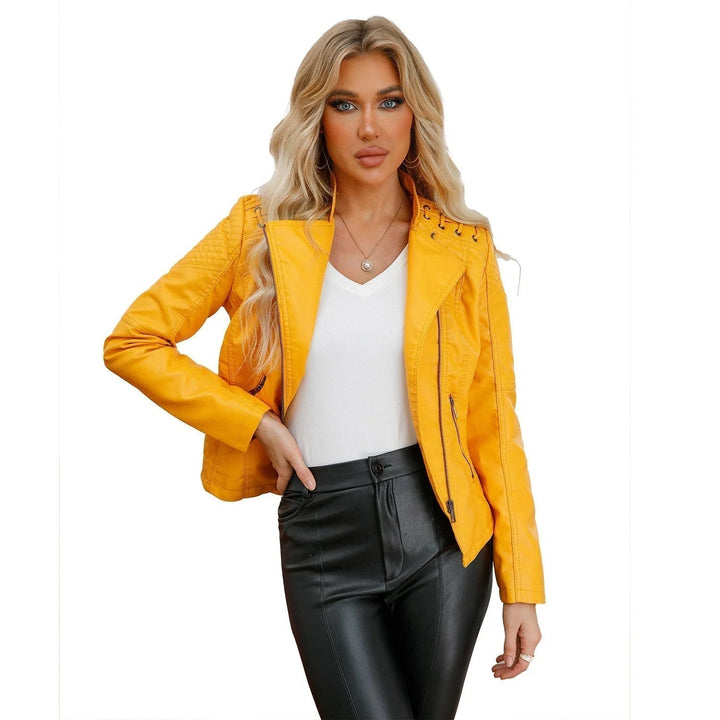 OLIVIA | WASHED LAMBSKIN LEATHER JACKET