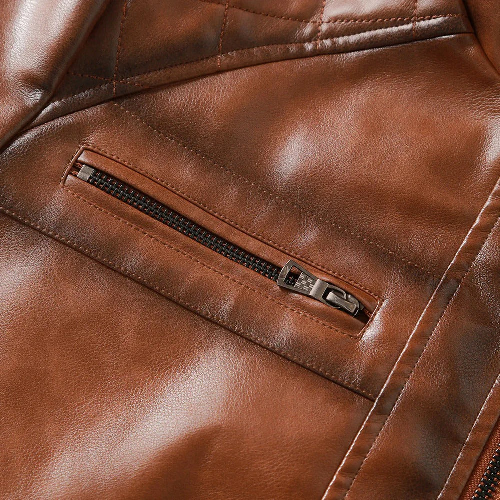 CHELSEA CLASSIC LEATHER JACKET