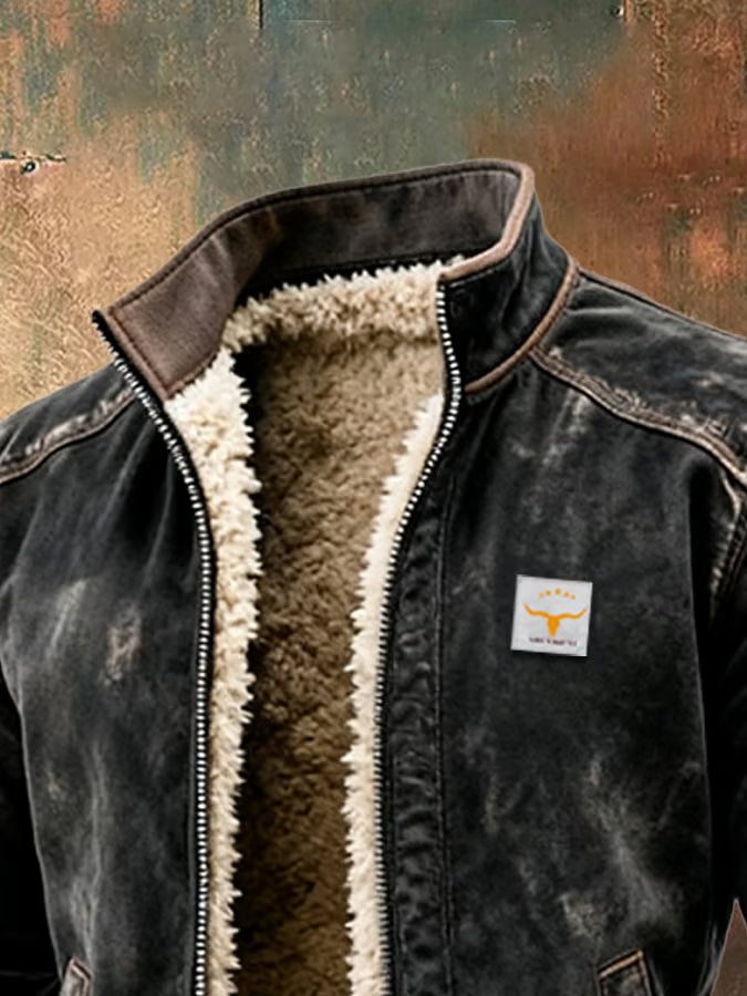 DOUCE & MIDA™ | VESTE EN SUÉDINE POUR HOMME