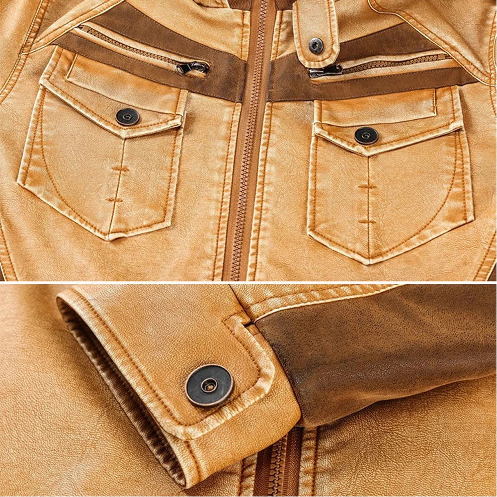 TRAFALGAR LEATHER JACKET