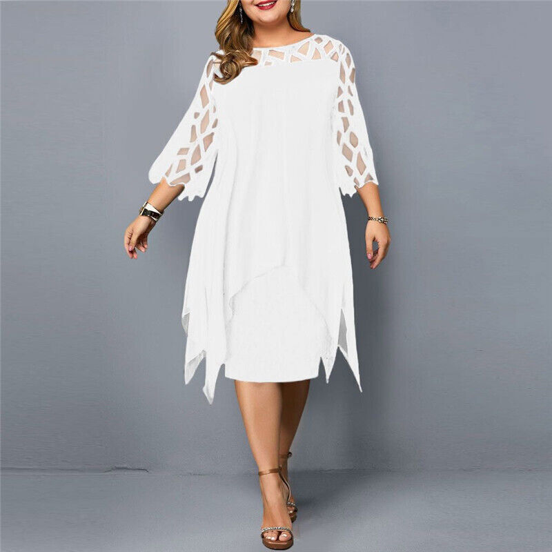 ANNIKA™ |  ROBE MIDI GRANDE TAILLE