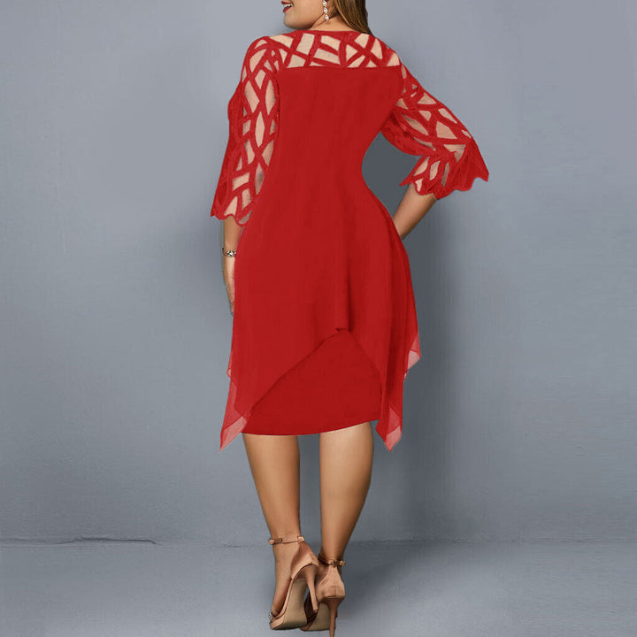 ANNIKA™ |  ROBE MIDI GRANDE TAILLE