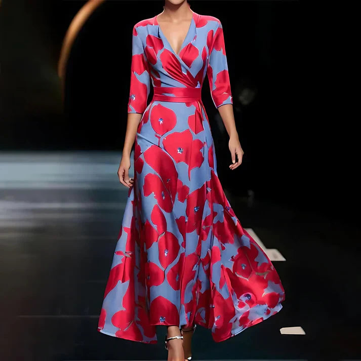 AVALANCE™| ROBE À FLEURS ISAKAYA LUXE