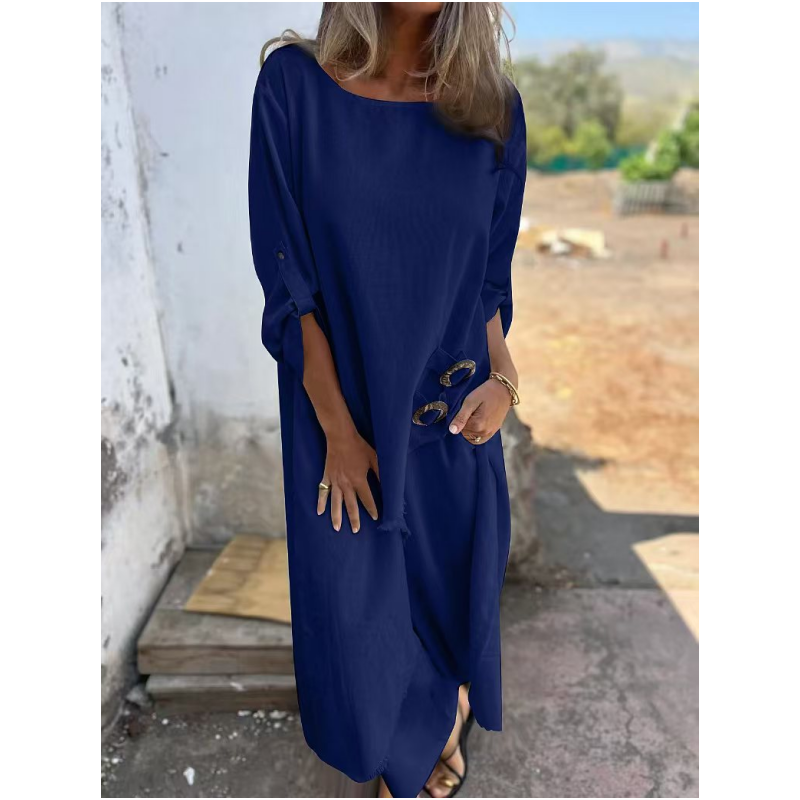 Celest™ | Costume élégant en coton et lin
